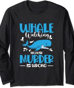 Seaworld Cetacean Orca Whale Watching Long Sleeve T-Shirt